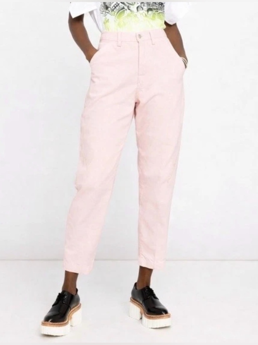 Stella McCartney High Waist Women’s Jeans | Size 31 | Bubblegum Pink | EUC